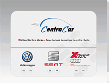 Tablet Screenshot of centracar.be